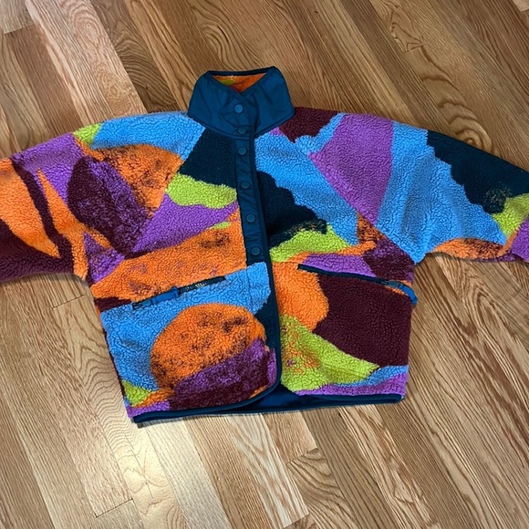 Free People Hit the Slopes Printed Color Block Size XS NWT - Picture 7 of 16